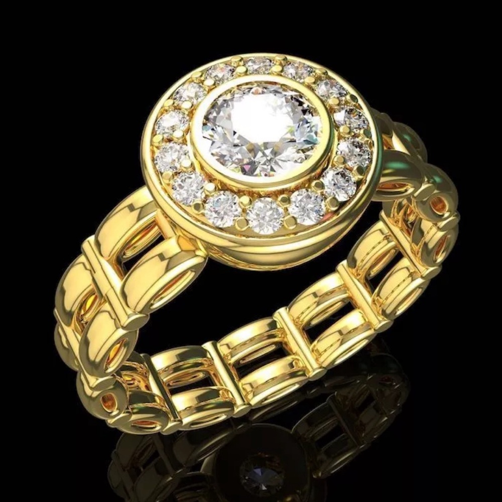 Live show wedding ring